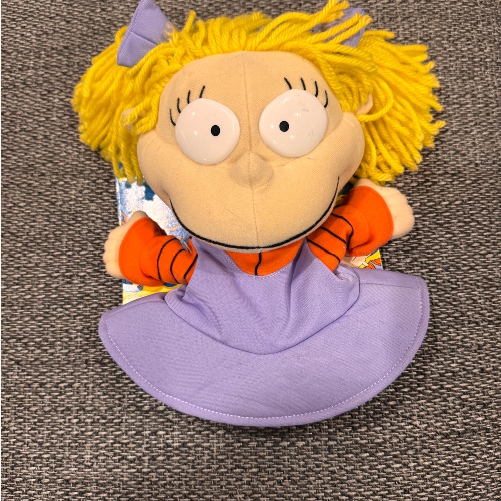 Mattel Rugrats Angelica hand puppet  - new